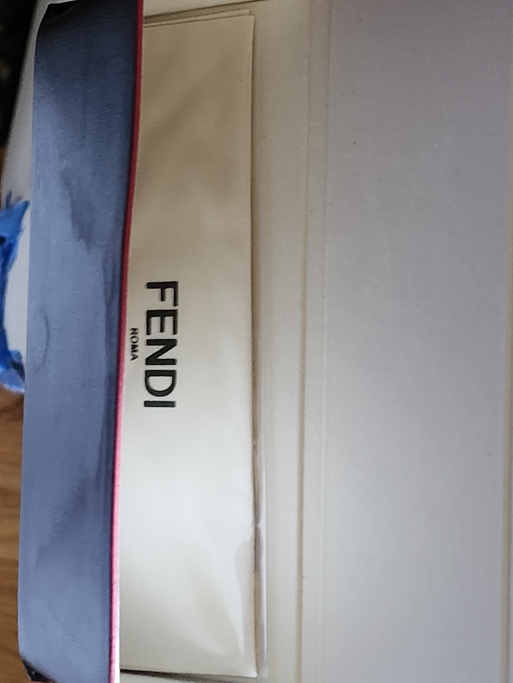 Fendi Sunglasses With Pdotective Leather Case